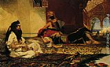 In the Harem by Benjamin Jean Joseph Constant